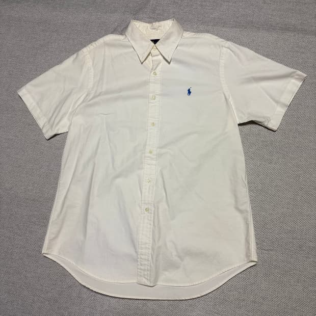 폴로 랄프로렌 반팔 셔츠 화이트