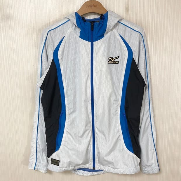 미즈노베이스볼 글로벌엘리트 후드집업 윈드브레이커자켓 M