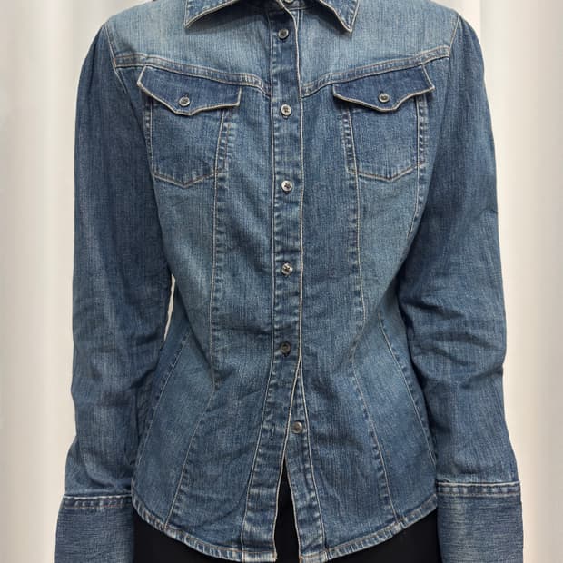gap denim shirt