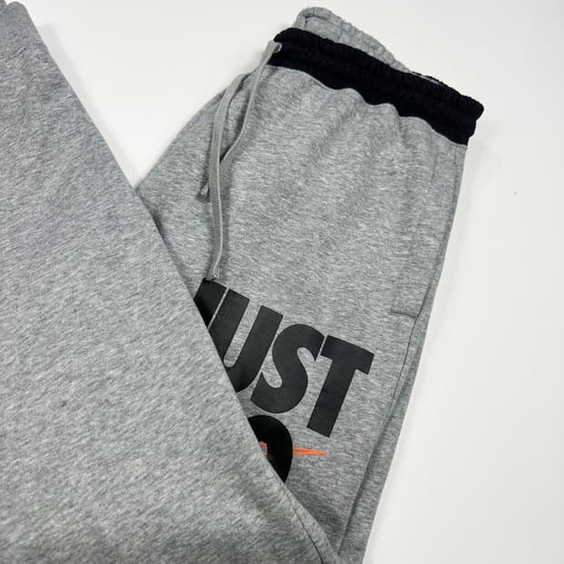 나이키 스우시 저스트 두잇 그레이 조거팬츠 (XL)