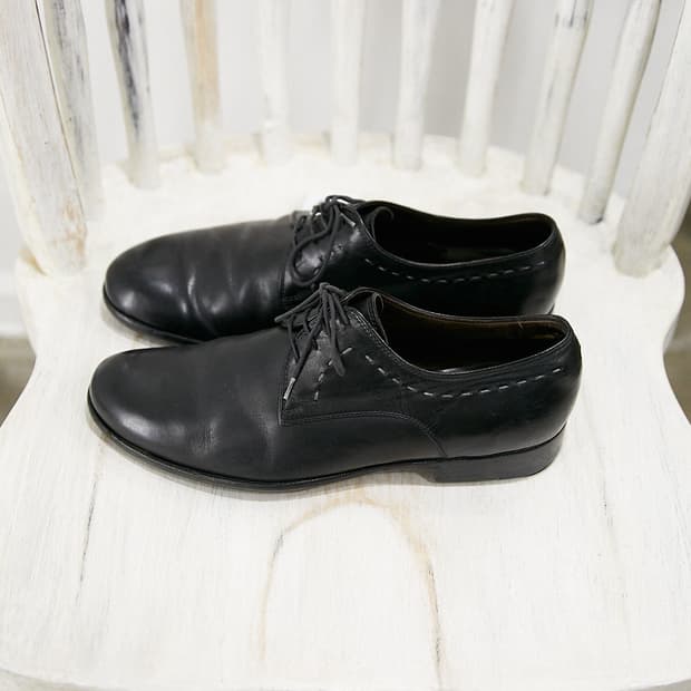 Side Stitched Lace-up Shoes