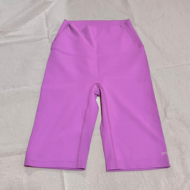 안다르 4.5부 레깅스 XS(사이즈2) 퍼플핑크