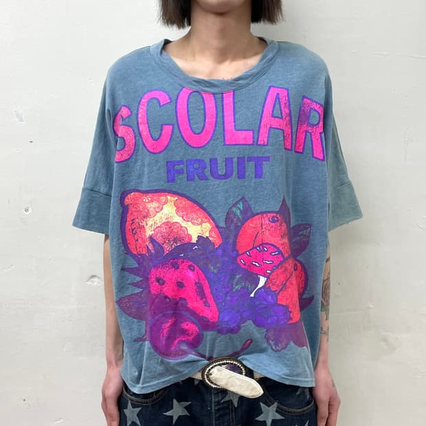 scalar mushroom strawberry fruit t