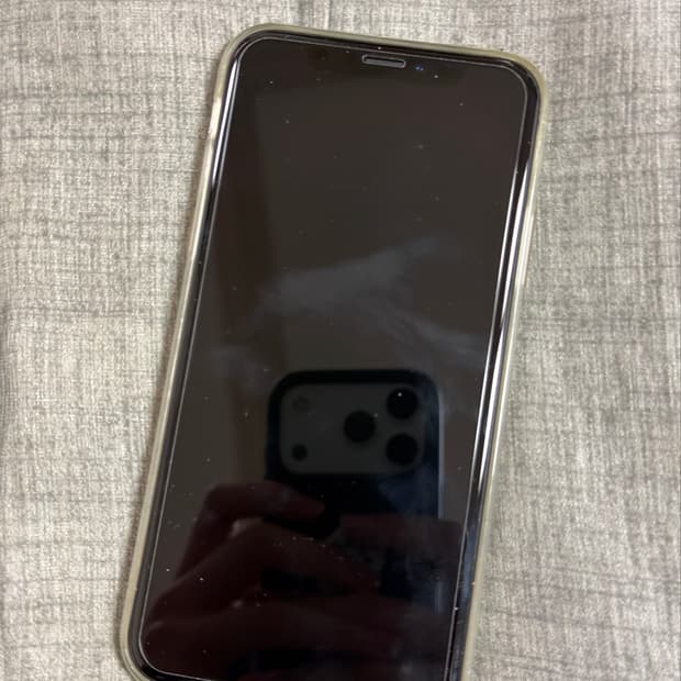 아이폰 XS 256g 실버 배터리 100%