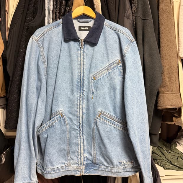 [xl] 팔라스 p-워크웨어 자켓 스톤 워시