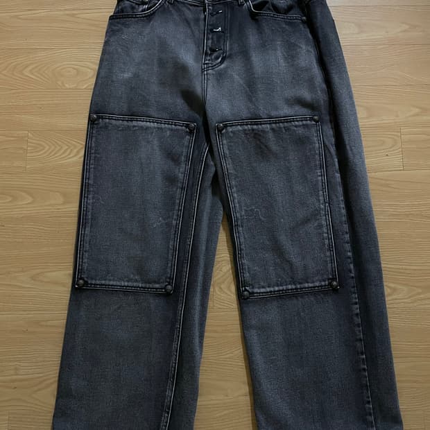 떠그클럽 더블니 바지