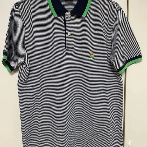 브룩스 브라더스 스트라이프 폴로티 S