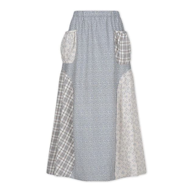 콜로신스 mantis pocket long skirt sky 롱스커트