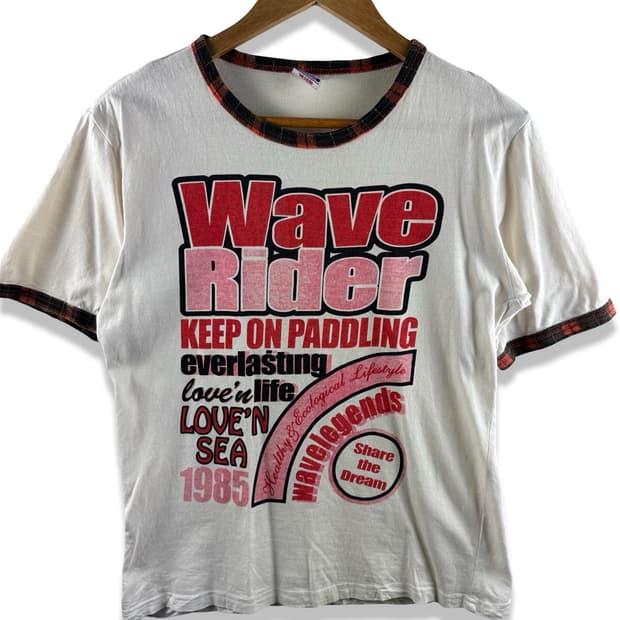 JPN 키치 프린팅 링거 티셔츠2562