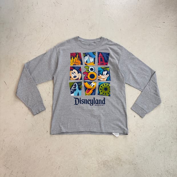 디즈니x헤인즈 빈티지 오피셜 롱슬리브 L