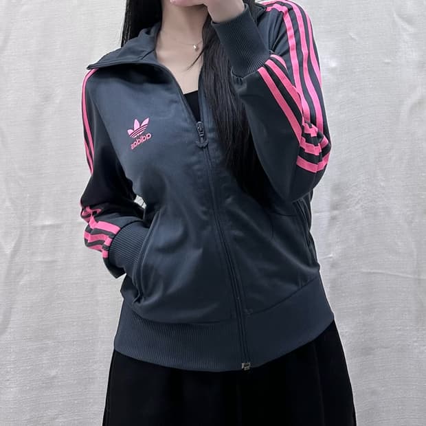 아디다스 회핑 슬림핏 트랙탑 져지