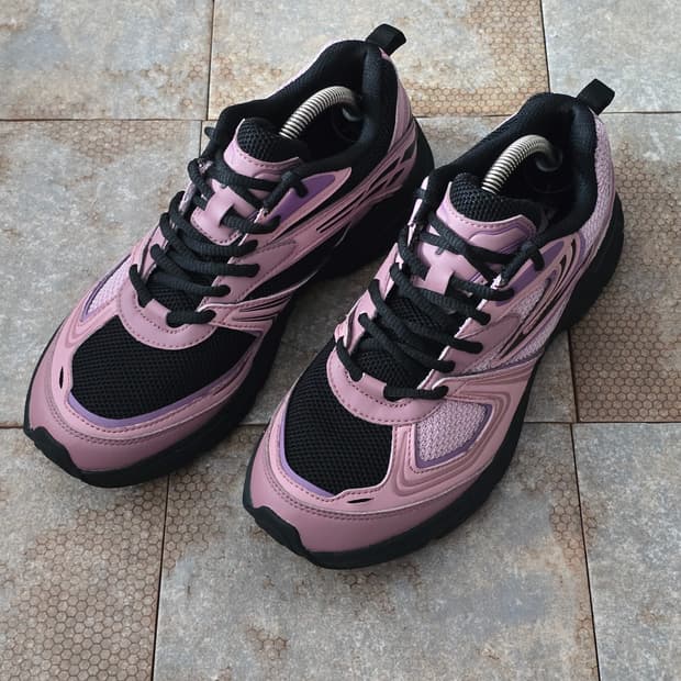 (245)휠라 인터런 블랙 핑크 