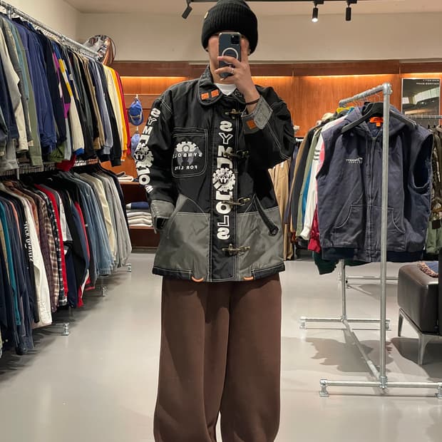 빈티지 올드스쿨 파이어맨 자켓  