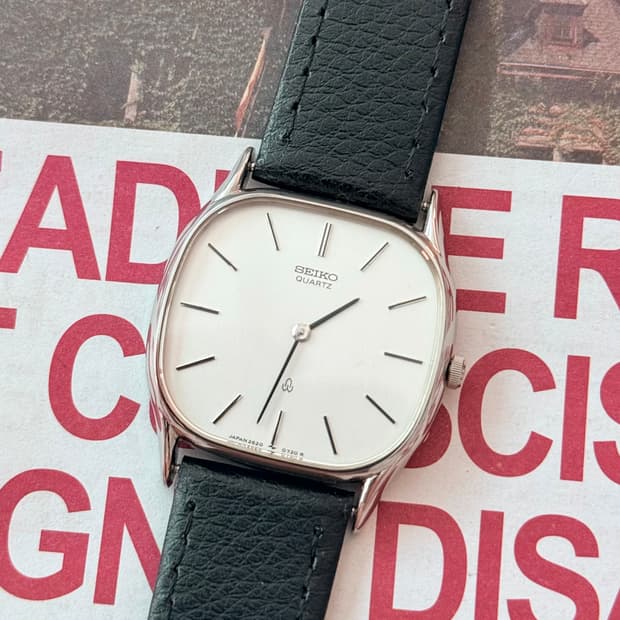 Seiko 세이코 쿼츠 스퀘어 1979