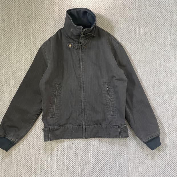 Woolrich 울리치 스탠드 칼라 코튼 블루종 자켓