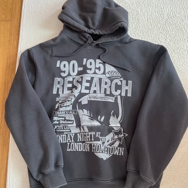 비바스튜디오 프린팅 기모 후드티