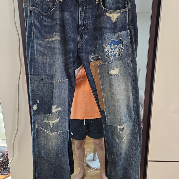 폴로랄프로렌 패치워크 데님 32사이즈 판매합니다.