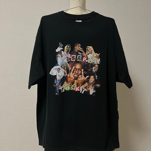 American vintage asap rocky tshirt