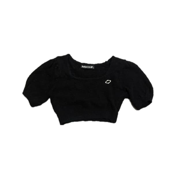 미스치프 크롭 니트