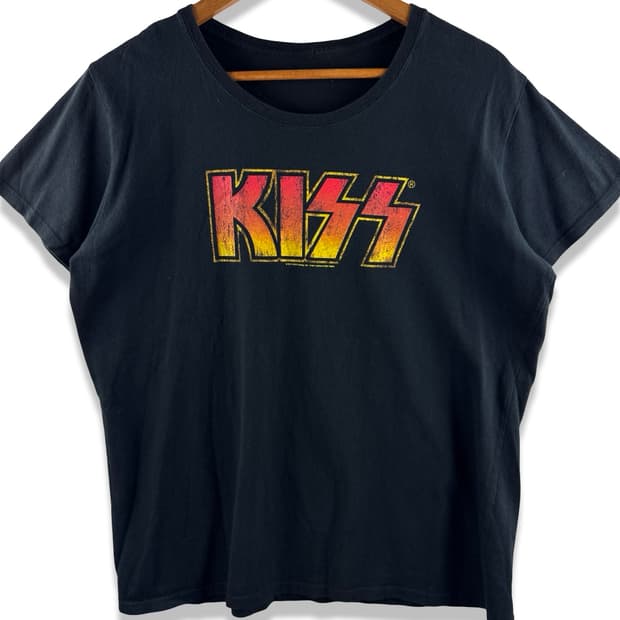 KISS 그래픽 반팔 티셔츠3228