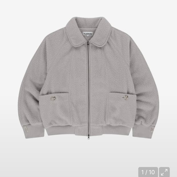 뚜오미오 플리스 자켓 2 사이즈