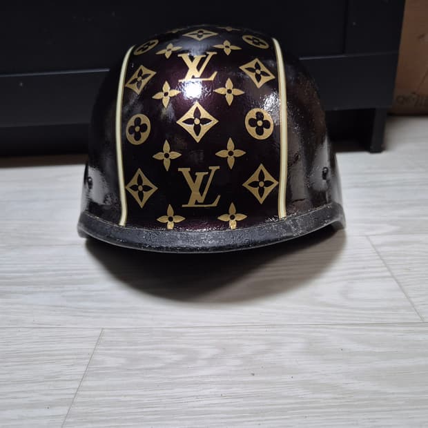스와트 철모 루이비통 커스텀