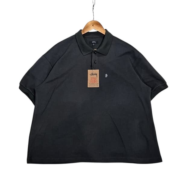스투시 pig dyed pioue polo 티셔츠