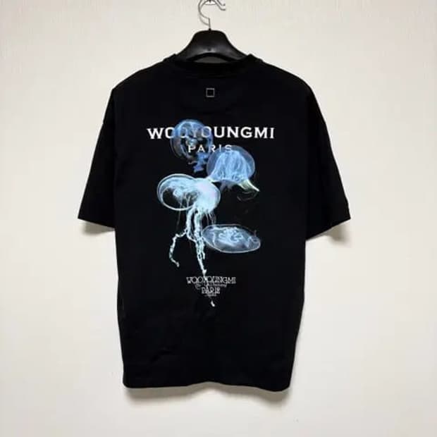 [50] 우영미 젤리피쉬 해파리 백로고 반팔