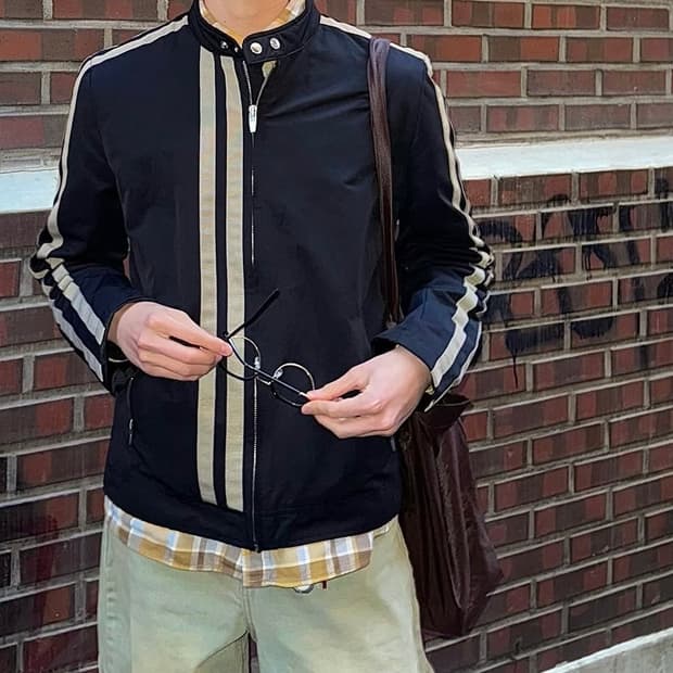 자라 라인 자켓 L