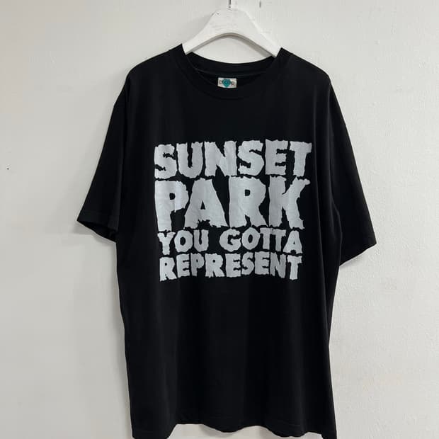 빈티지 90s 선셋파크 반팔 티셔츠