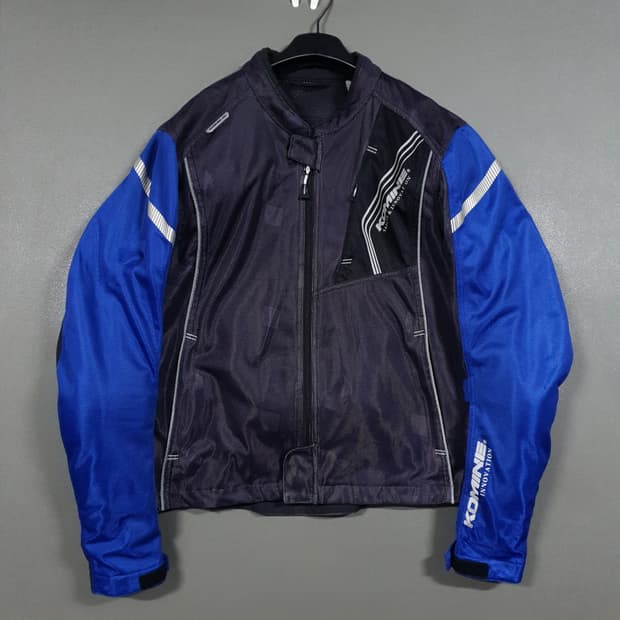 L) KOMINE 코미네 프로텍트 풀 메쉬 자켓 모터사이클 레이싱 보호구