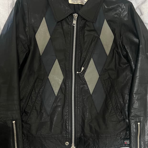 A.F.F.A. diamond quilted jacket