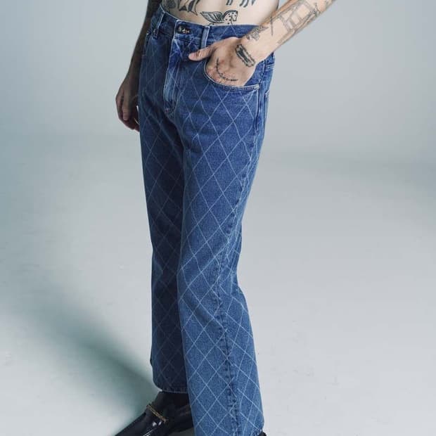 [더보이즈 착용] Ernest w baker 23ss 플레어 팬츠