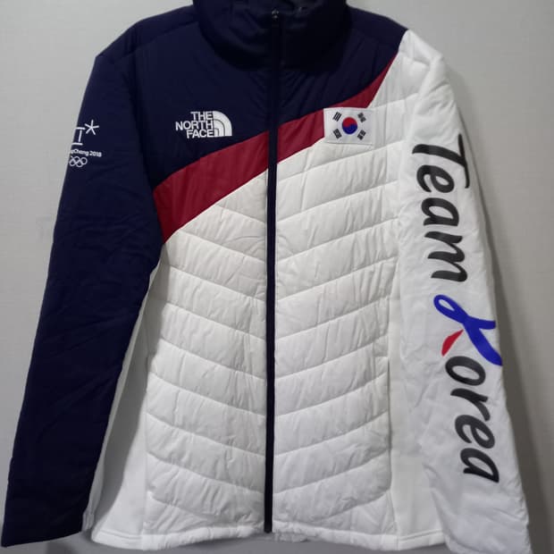 새상품 노스페이스 평창올림픽 팀코리아 경량패딩 110/XXL