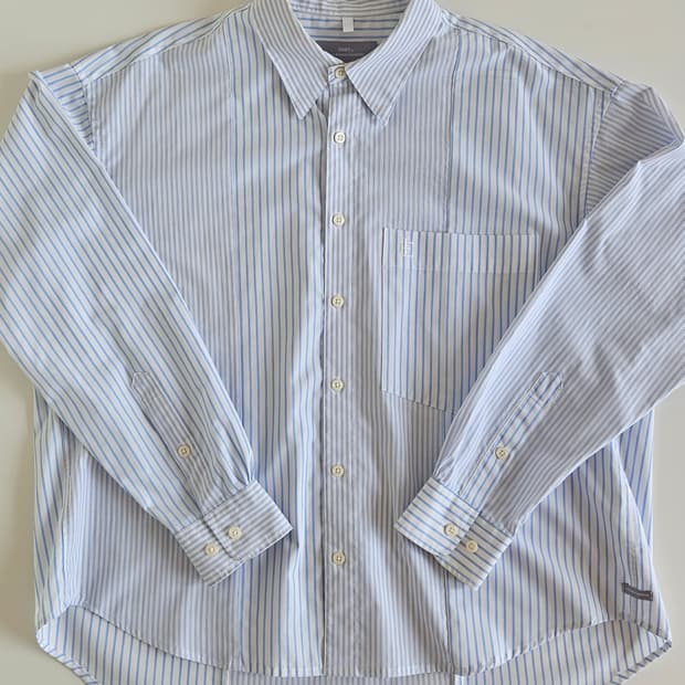 라이풀 스트라이프 긴팔 셔츠