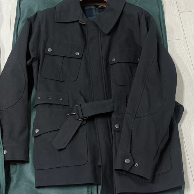 론트 041 사파리 자켓 블랙 색상 XL사이즈