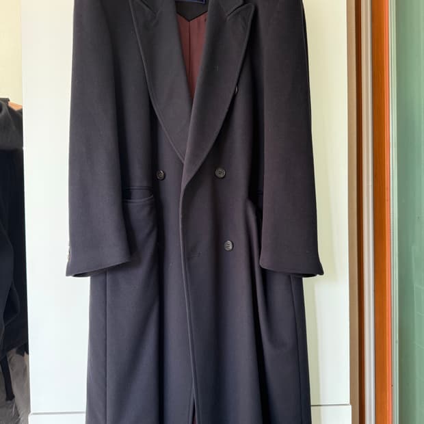 생로랑 겨울 코트