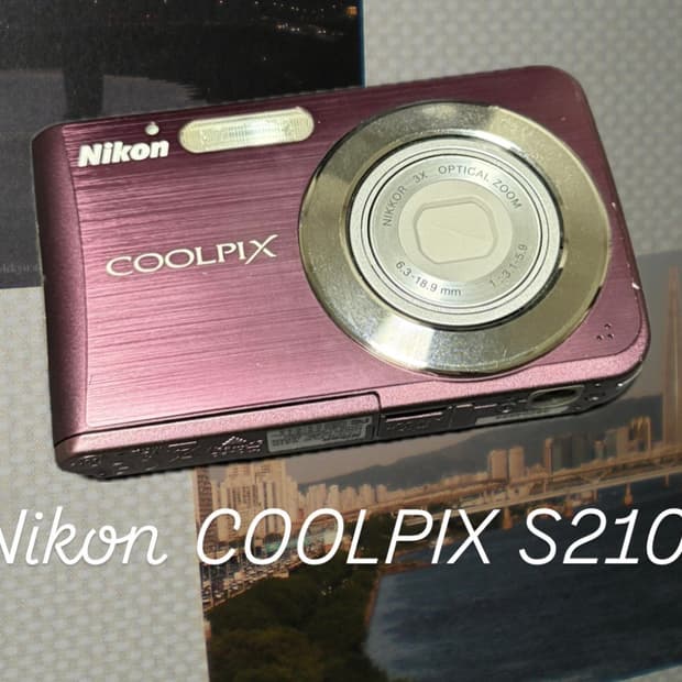 📸 니콘 쿨픽스 S210 와인컬러 디카