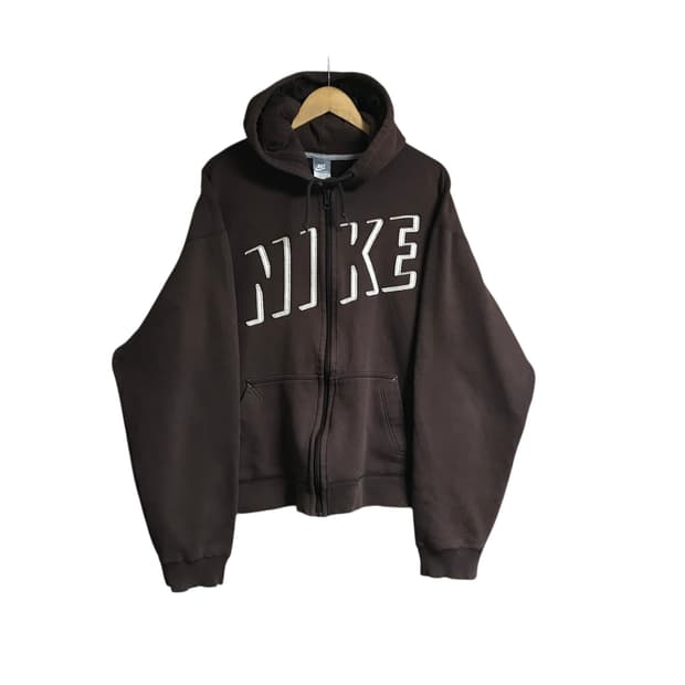 나이키 스펠로고 후드집업자켓