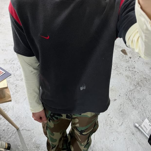 Nike waffle layered long slv