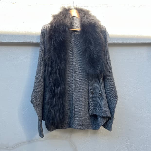 퍼 탈부착 가디건