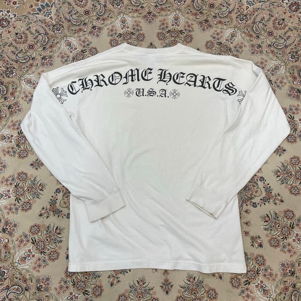 크롬하츠 USA 롱슬리브 티셔츠 L