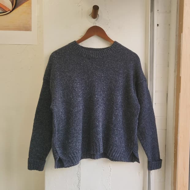 Studio CLIP 네이비 보카시 울니트