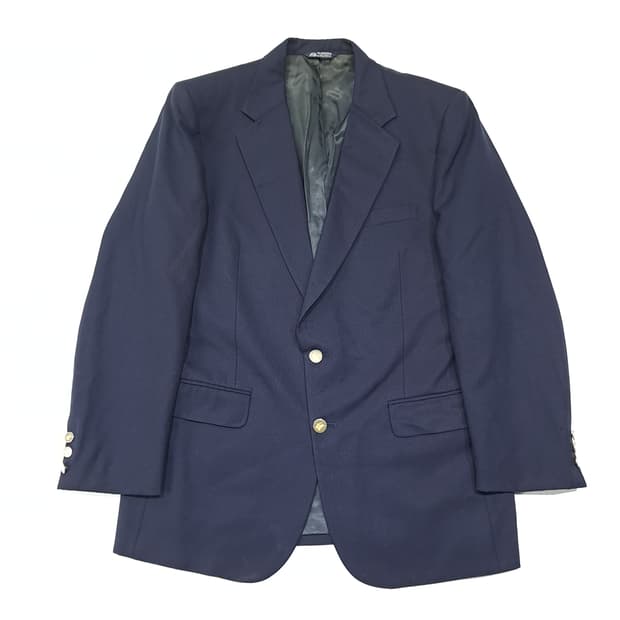 CL166 L 버버리스 퓨어울 싱글 블레이저