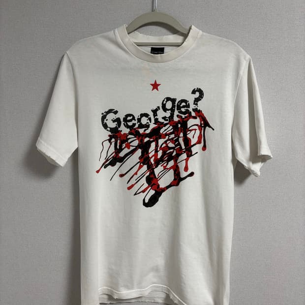 Number Nine 02aw "george?" T-Shirts