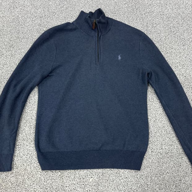 폴로 랄프로렌 신형 반집업 피마코튼