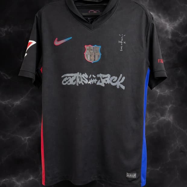 쥘쿤데 23/24 FC 바르셀로나 / 트래비스 스캇  어웨이 유니폼