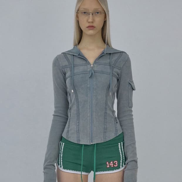 Washed Bondage Hoodie Washed Sage