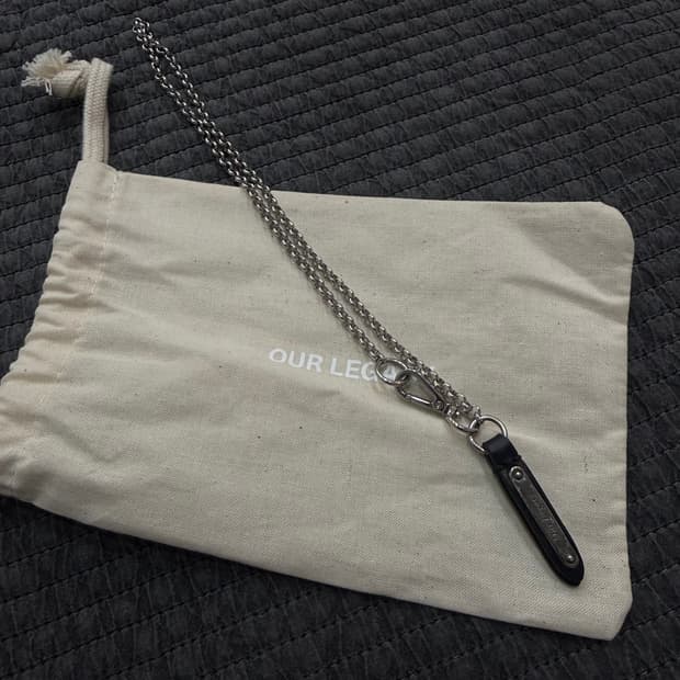 아워레가시 델리케이트 라돈 네클리스 실버