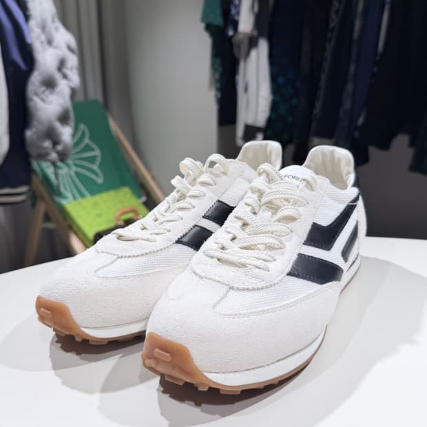 (A/9) / 톰포드 믹 스웨이드 메쉬 스니커즈